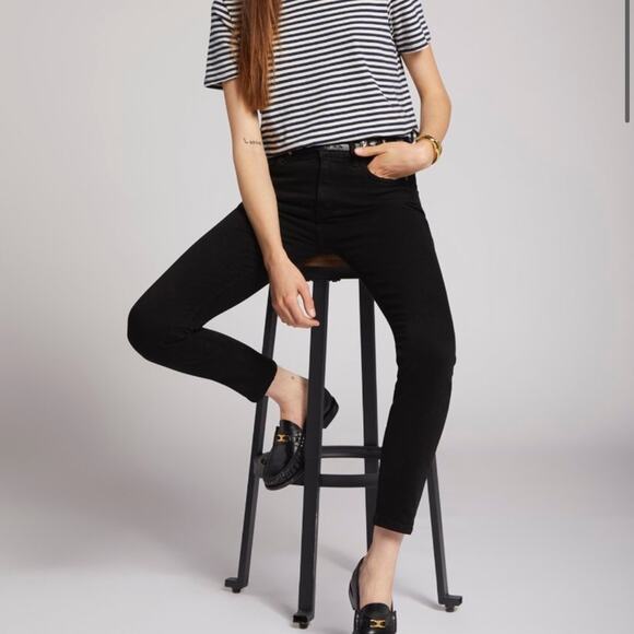 Current/Elliott Denim - Current Elliott Black Stiletto Jeans size 25